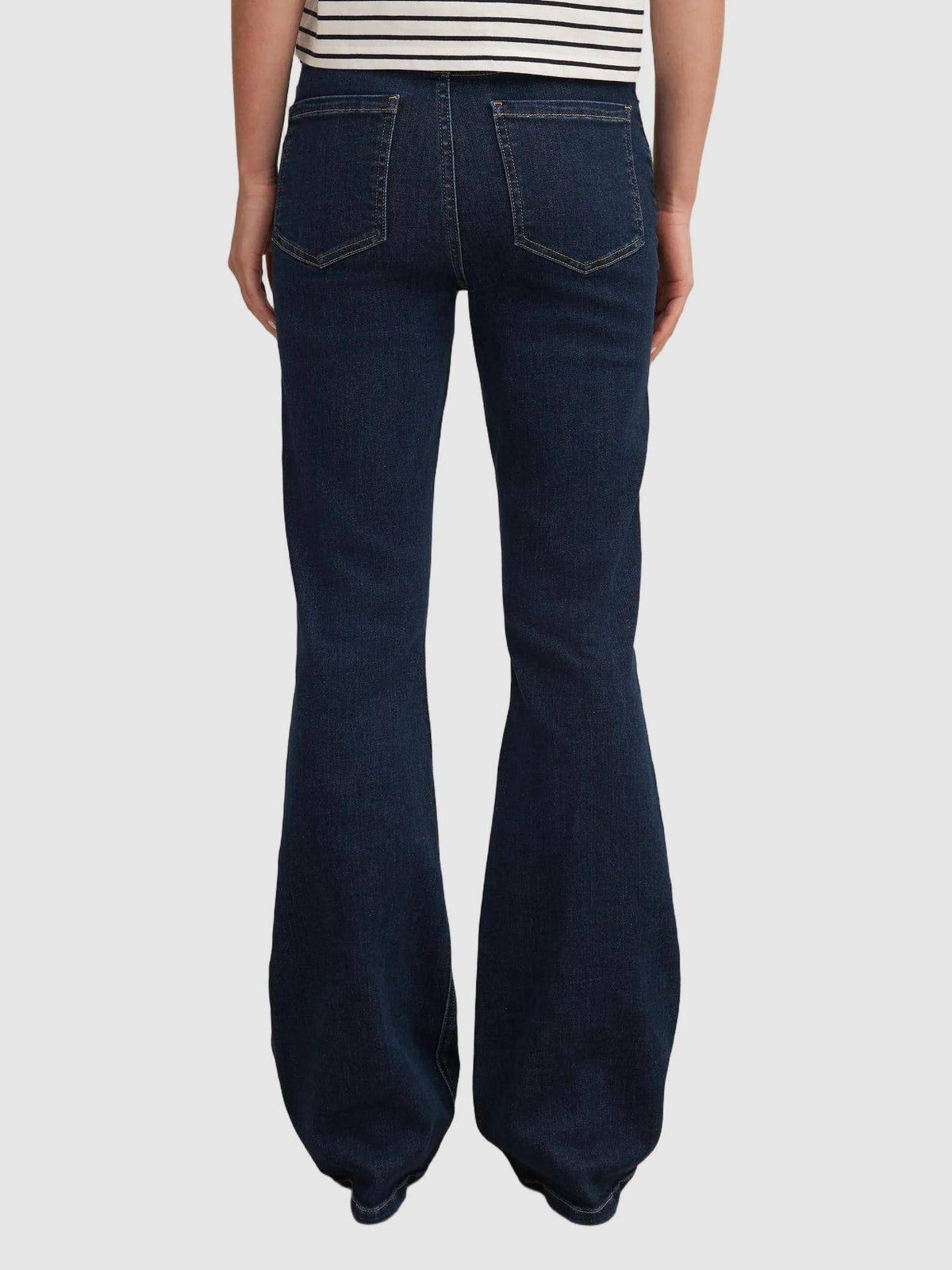 Blue Jessie Slim Flare Jeans | BT10 - view 2