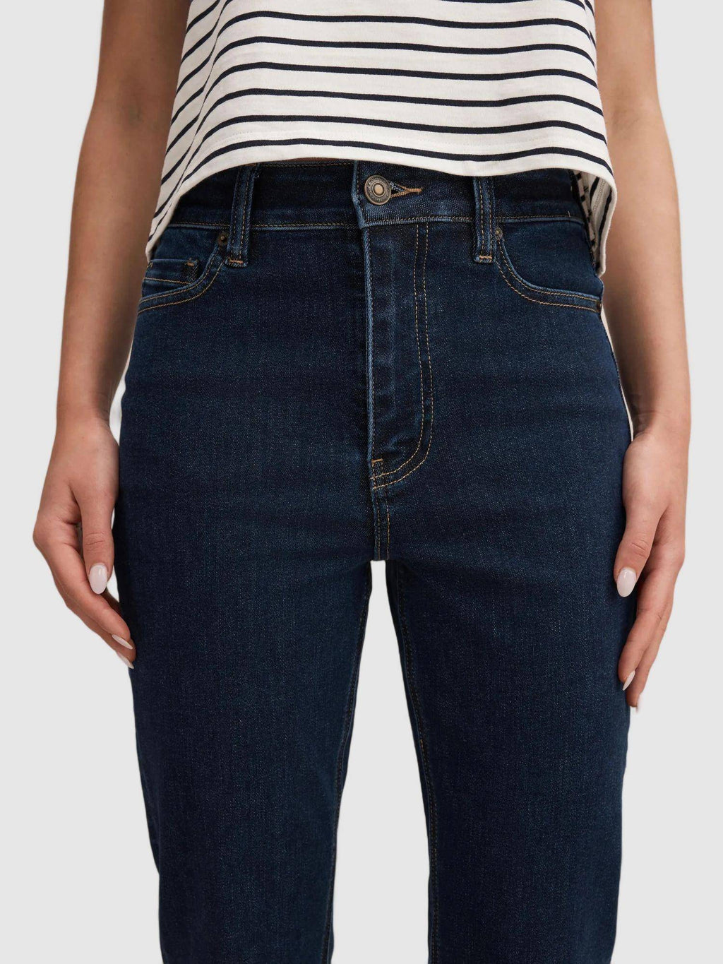 Blue Jessie Slim Flare Jeans | BT10 - view 4