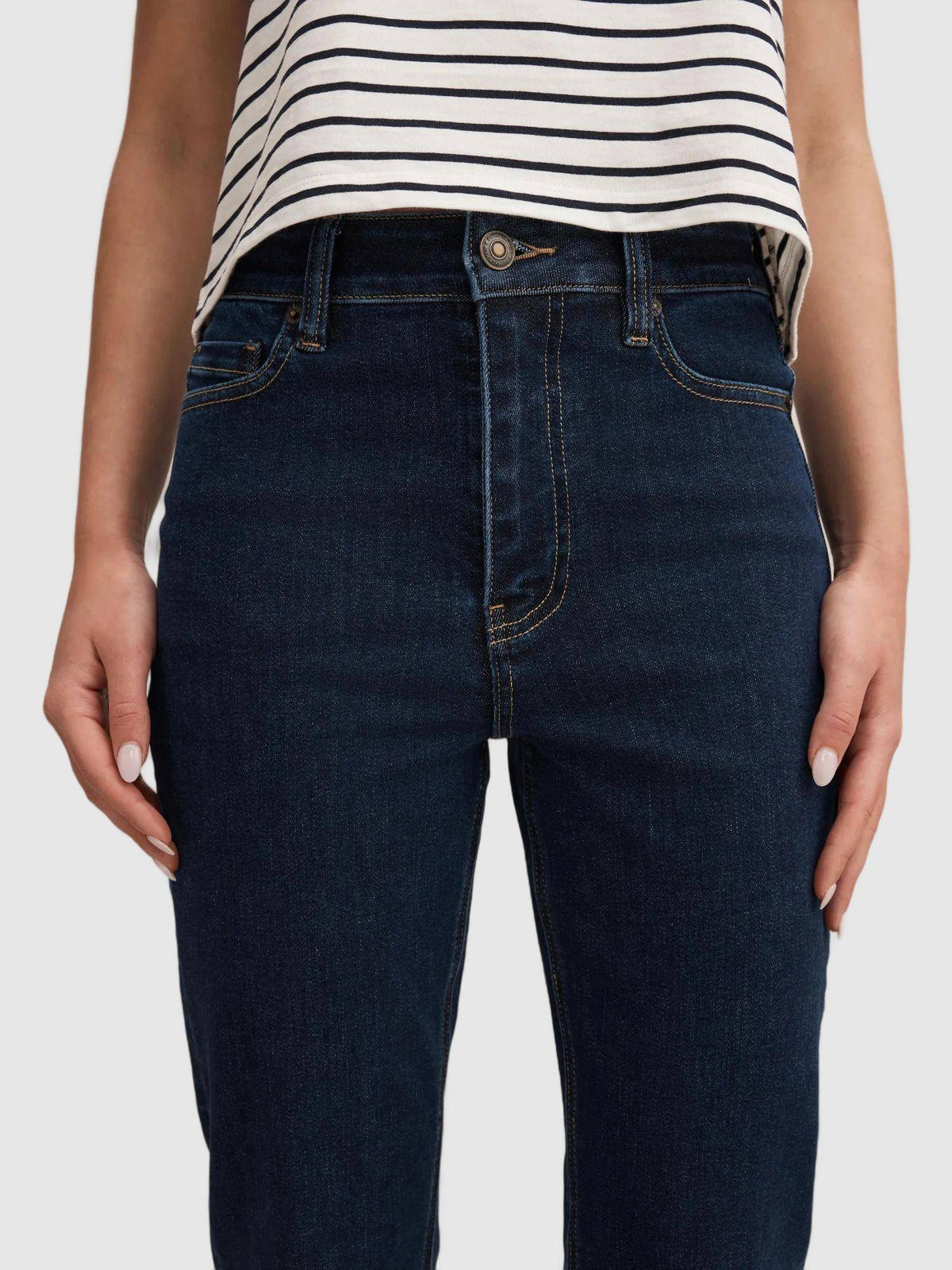 Blue Jessie Slim Flare Jeans | BT10 - view 4