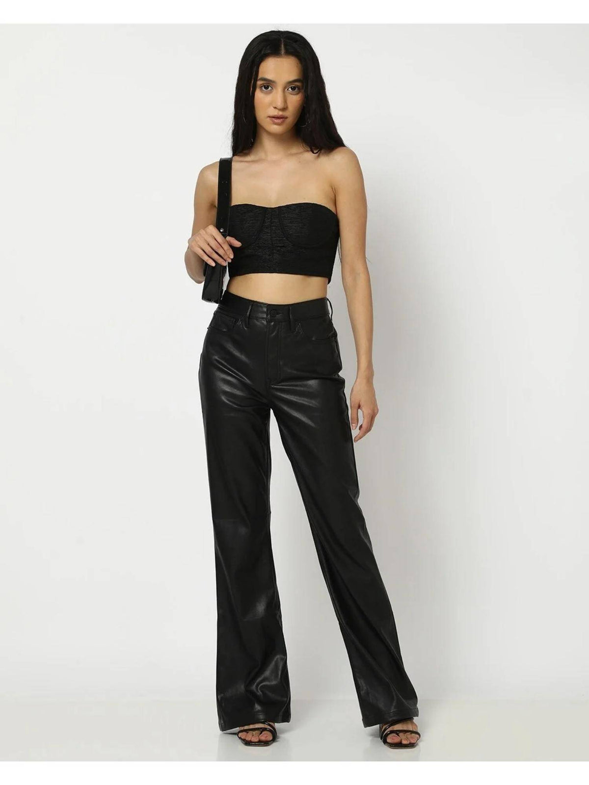 Womens High Waist Boot Cut Jeans | BT10 - view 5