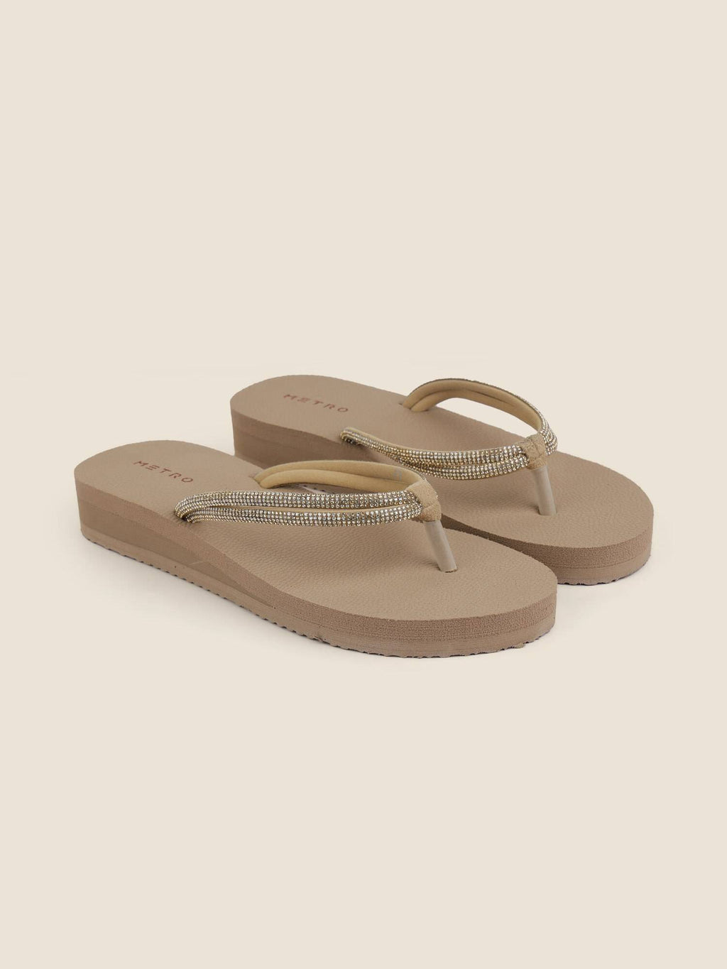 Women Beige Sandals | SD89 - view 8