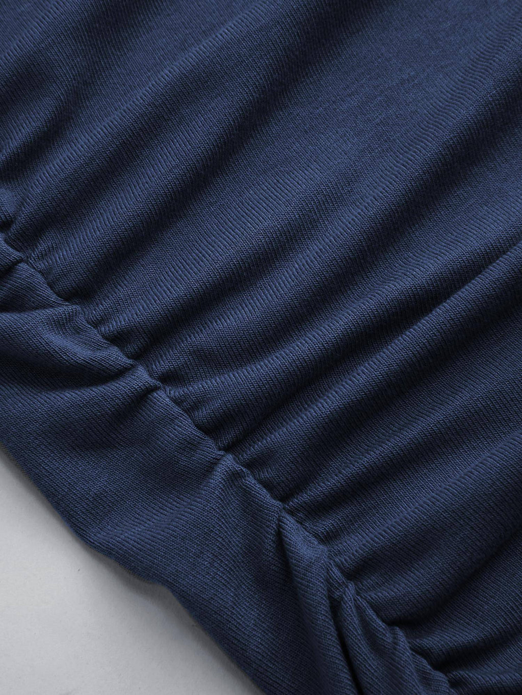 Boat Neck Ruched Tee | TS56 - view 5