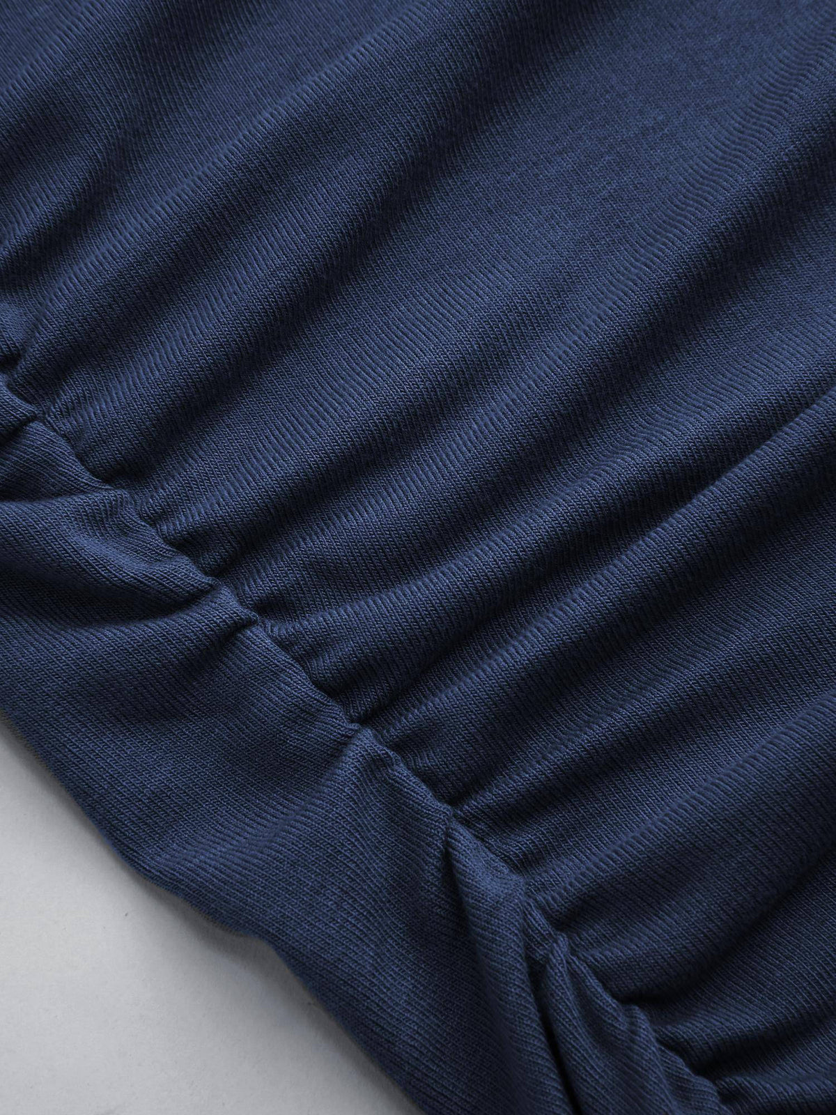 Boat Neck Ruched Tee | TS56 - view 5