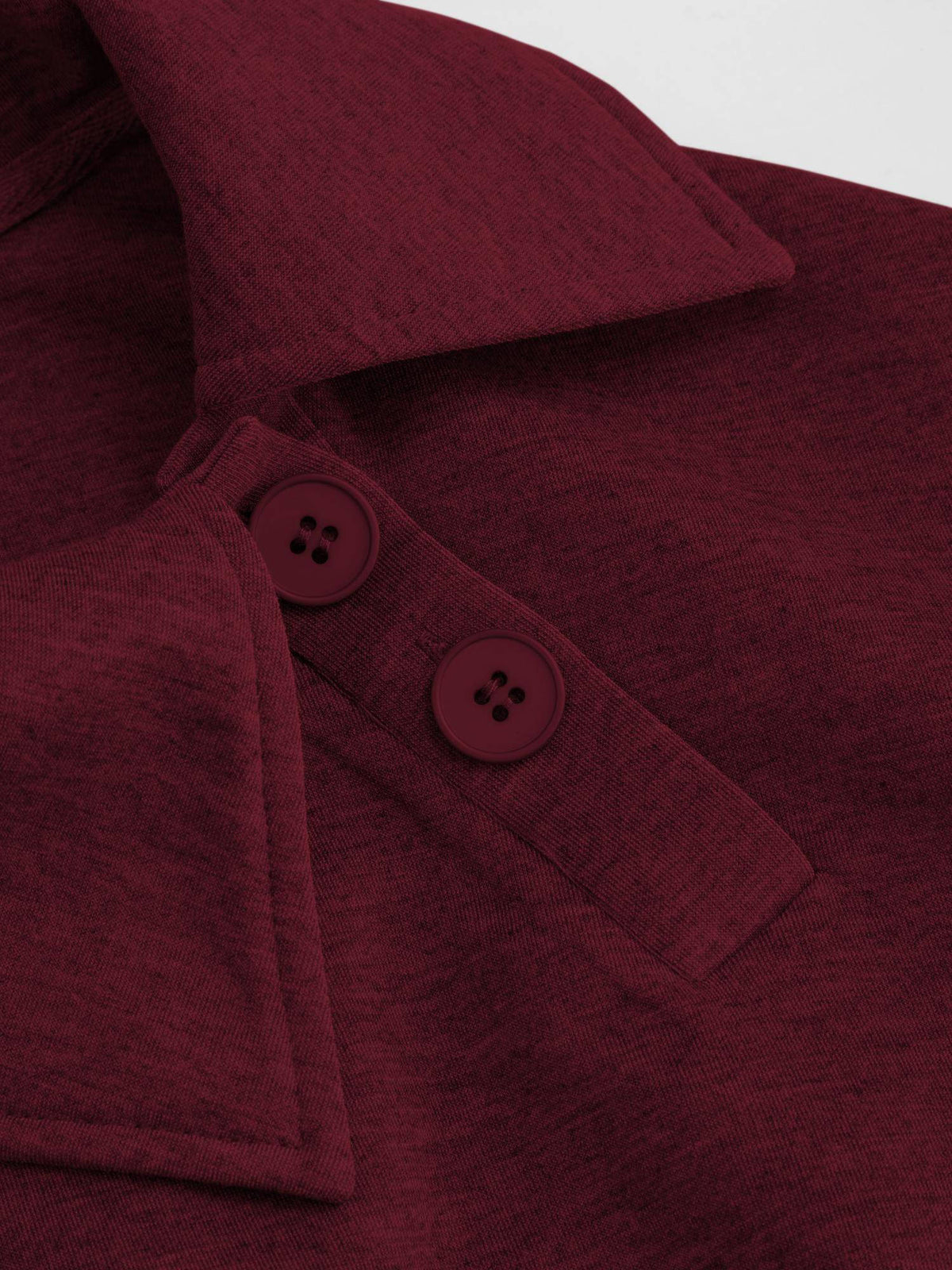 Asymmetrical Neck Long Sleeve Cinched Waist Sweatshirt | SS90 - view 4