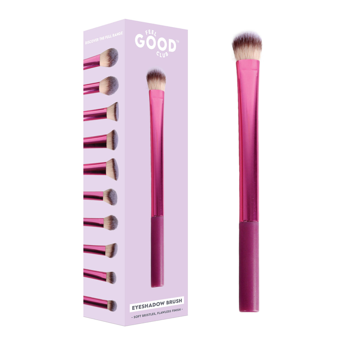 Eyeshadow Brush For Blending Powder Glitter Chrome Palette Liquid & Cream Eye Makeup | E20 - view 1