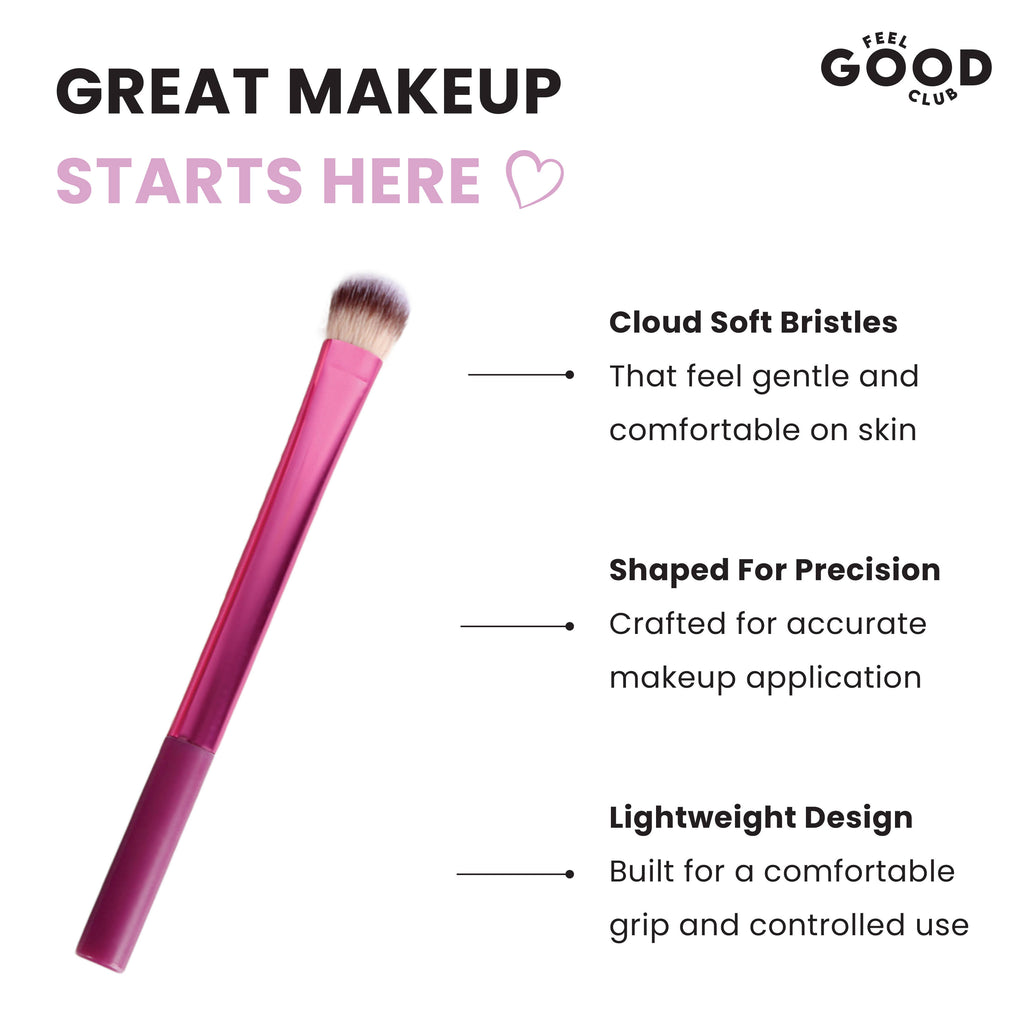 Eyeshadow Brush For Blending Powder Glitter Chrome Palette Liquid & Cream Eye Makeup | E20 - view 2
