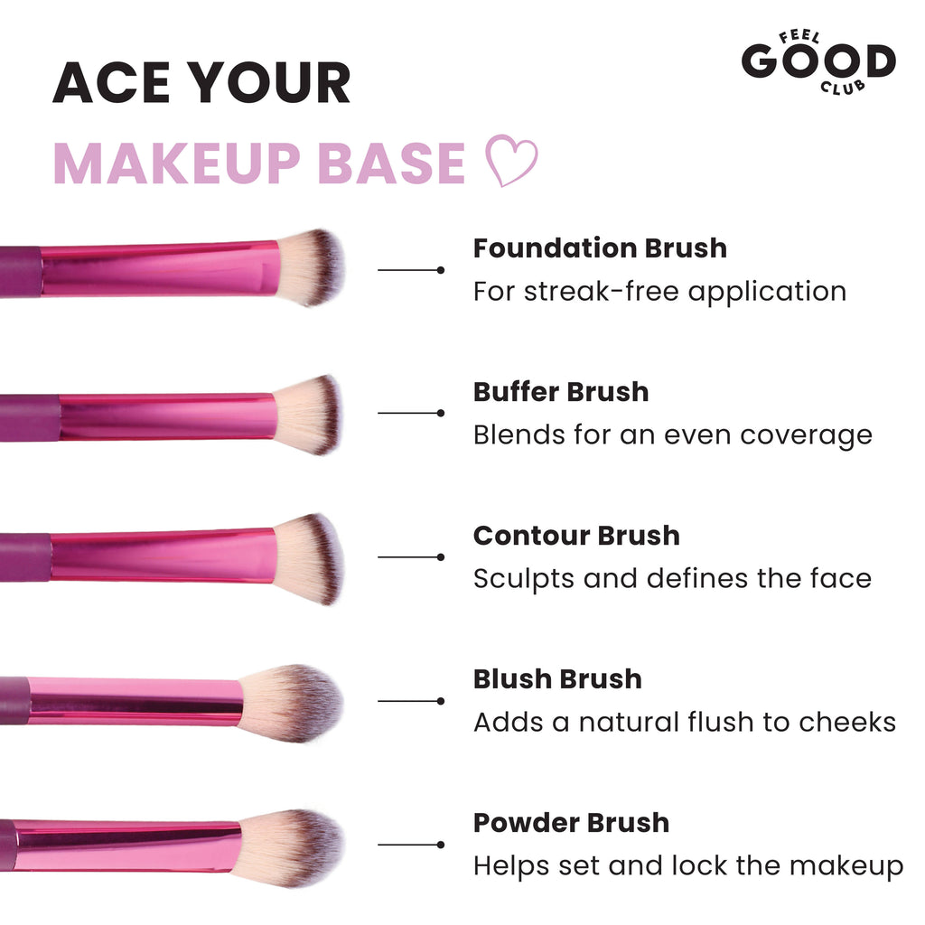 Eyeshadow Brush For Blending Powder Glitter Chrome Palette Liquid & Cream Eye Makeup | E20 - view 6