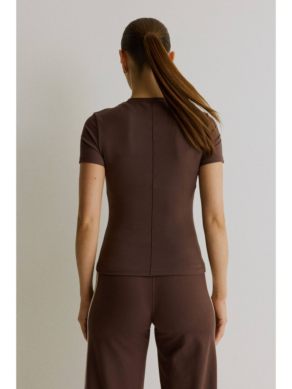 Women White Lightweight Yoga Top With Soft move | TT89 - view 11
