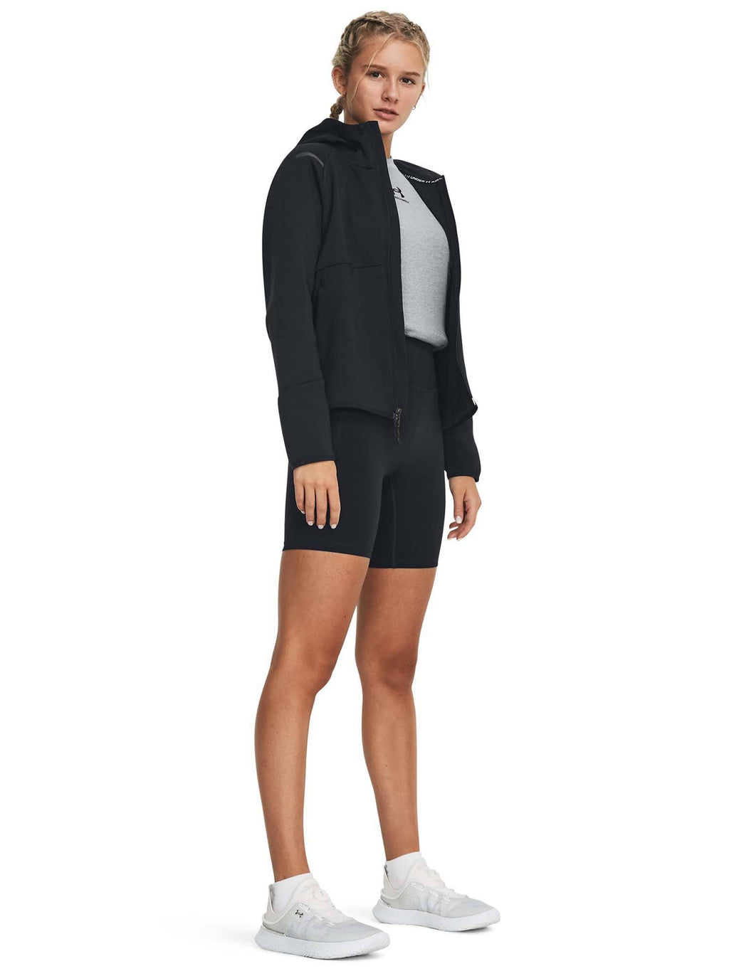 Black Solid Jacket | JK12 - view 3