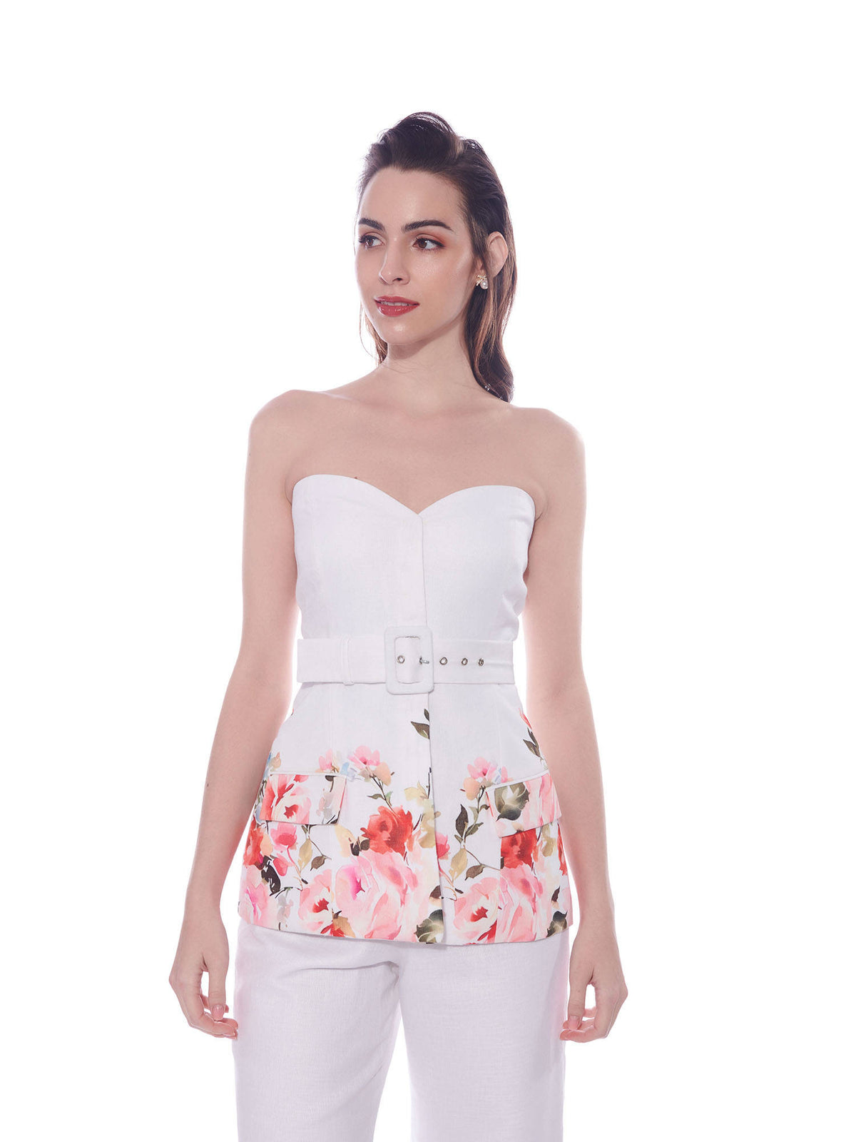 White Aria Top (Set of 2) | TT90 - view 1