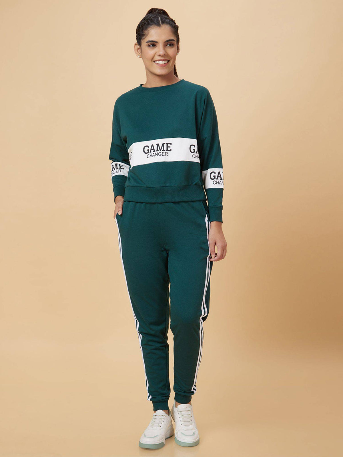 Women Green Regular Fit Jogger | WJ89 - view 6