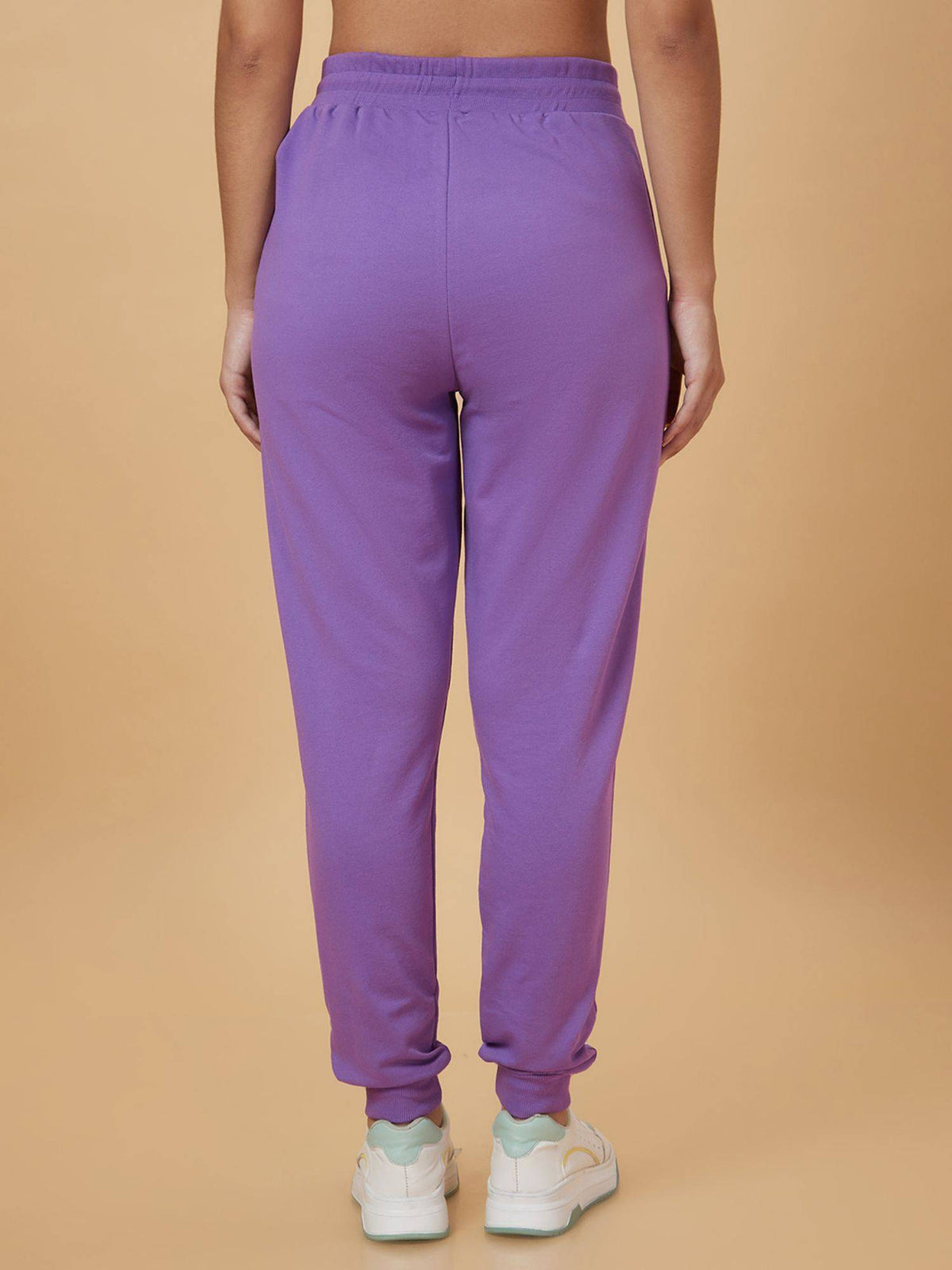 Women Purple Regular Fit Jogger | WJ89 - view 3