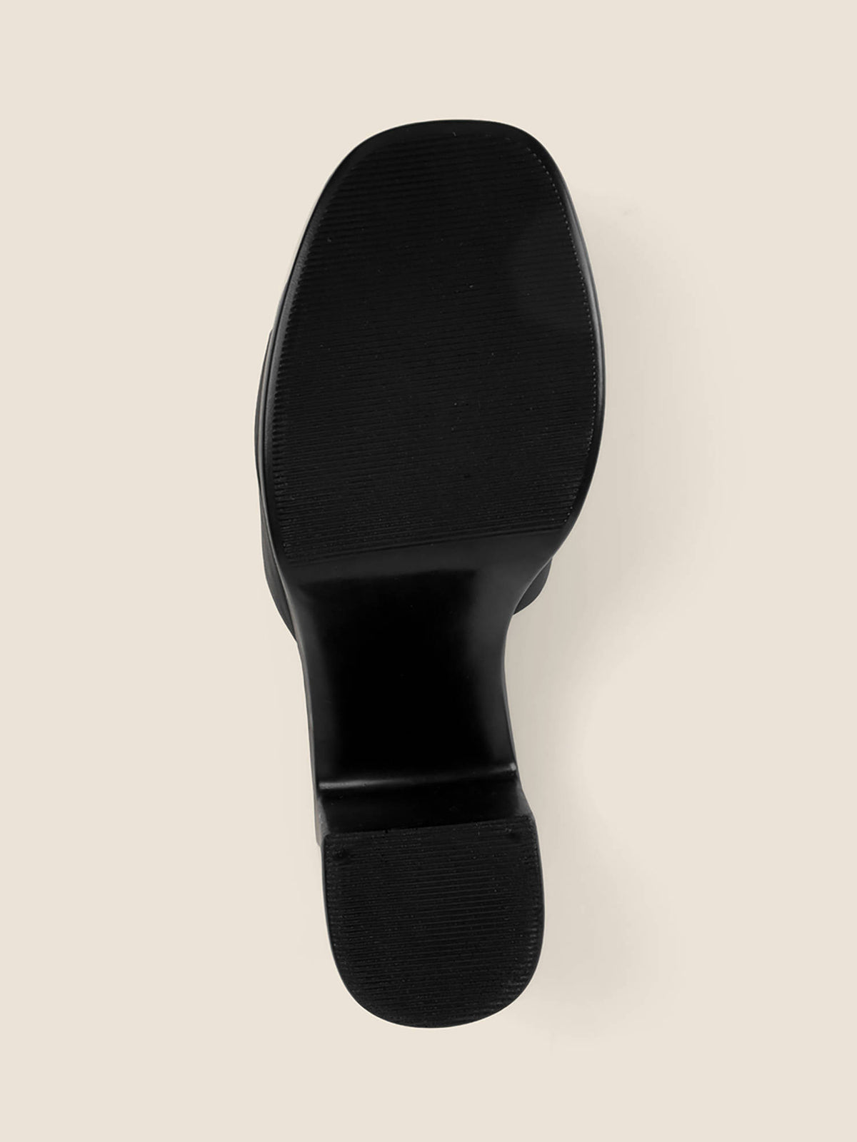 Women Black Casual Sandal Heels | H78 - view 2