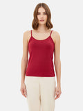 Black Basic Camisole Top with Adjustable Straps | TT98 - view 6