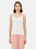 Black Basic Camisole Top with Adjustable Straps | TT98 - view 16