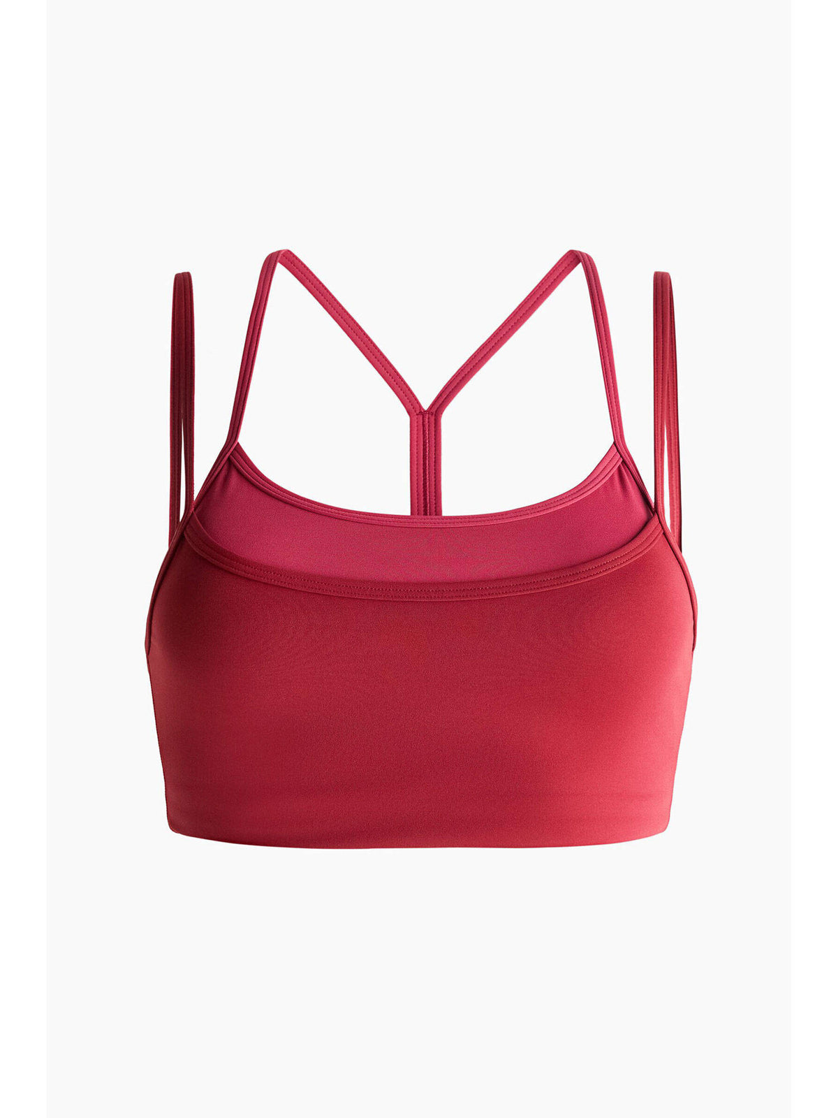 Women Red Sports Bra With Sculptmove | sb09 - view 5