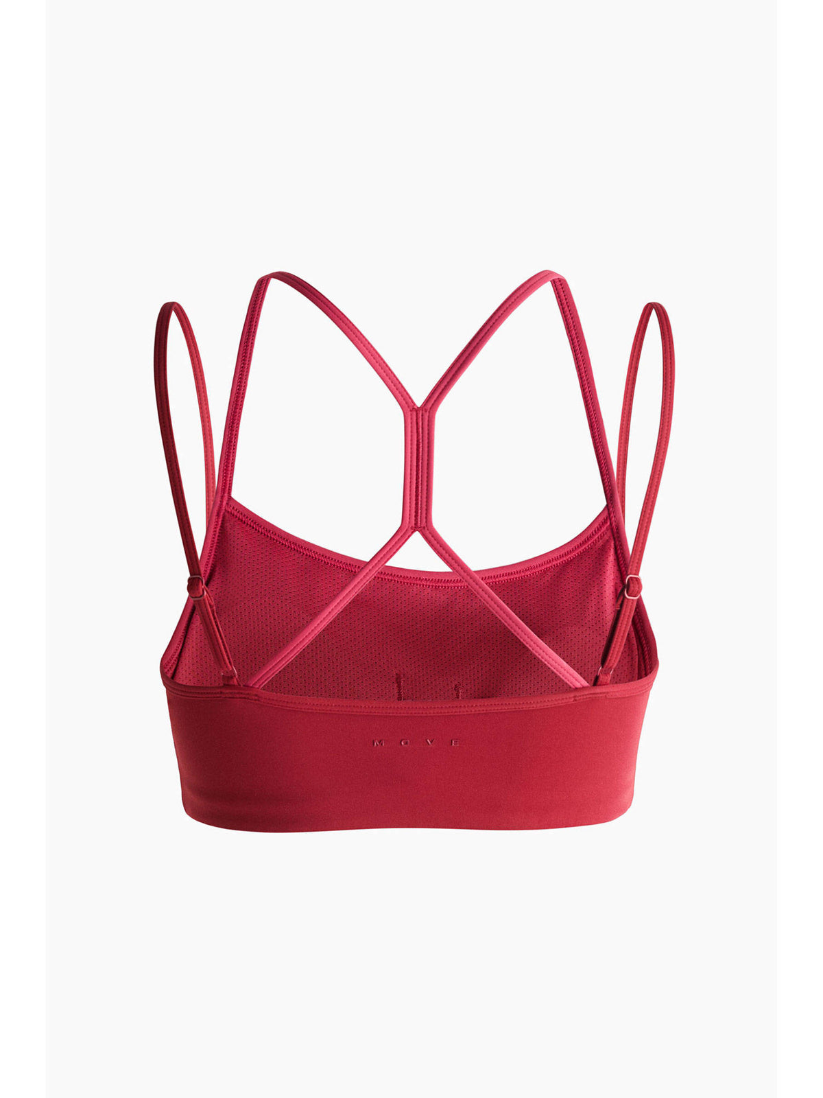 Women Red Sports Bra With Sculptmove | sb09 - view 6