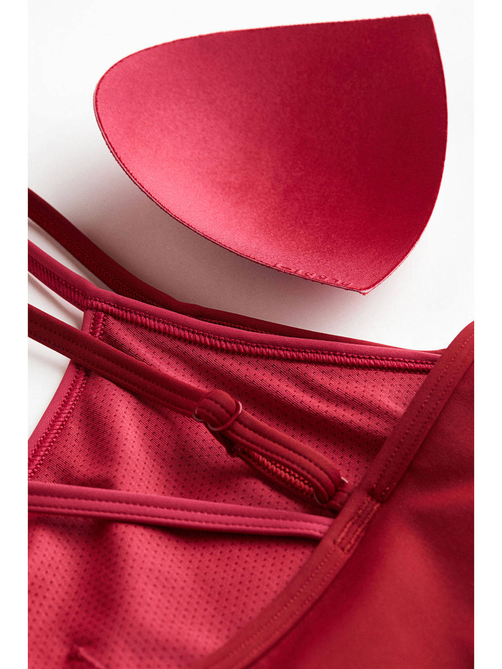 Women Red Sports Bra With Sculptmove | sb09 - view 7