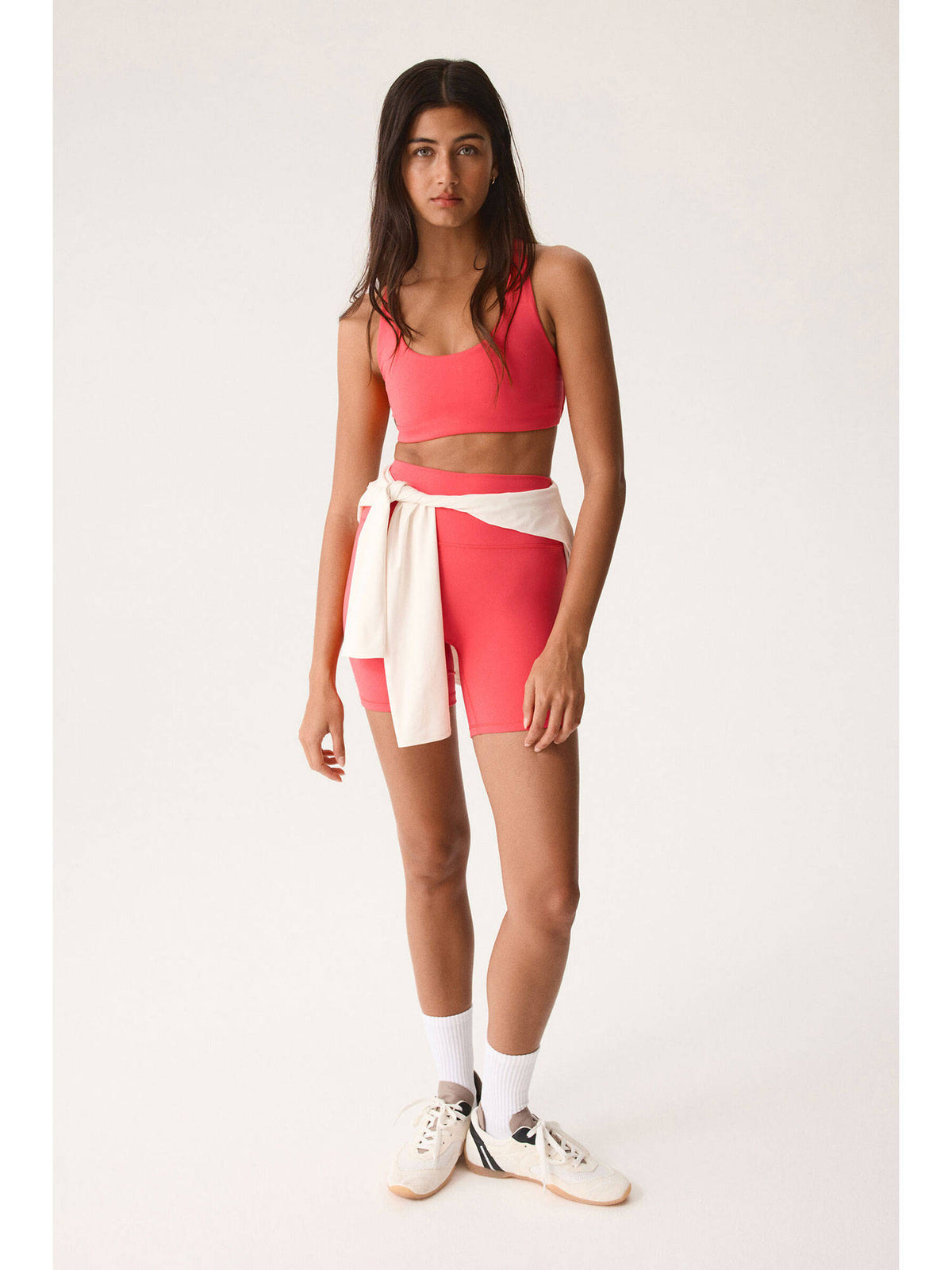 Women Red Sports Bra With Softmove | sb09 - view 4