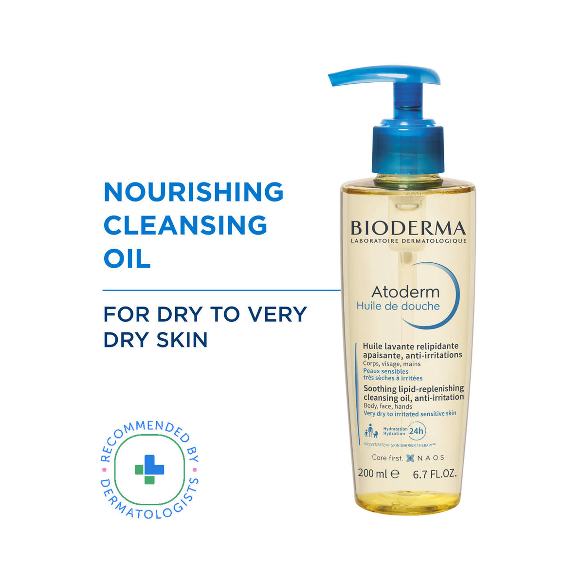 Shower Oil - Atoderm Huile De Douche With Niacinamide | B20 - view 1