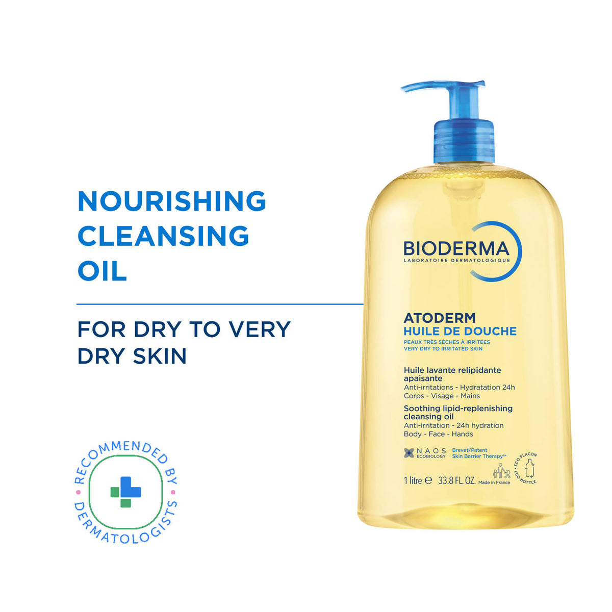 Shower Oil - Atoderm Huile De Douche With Niacinamide | B20 - view 12