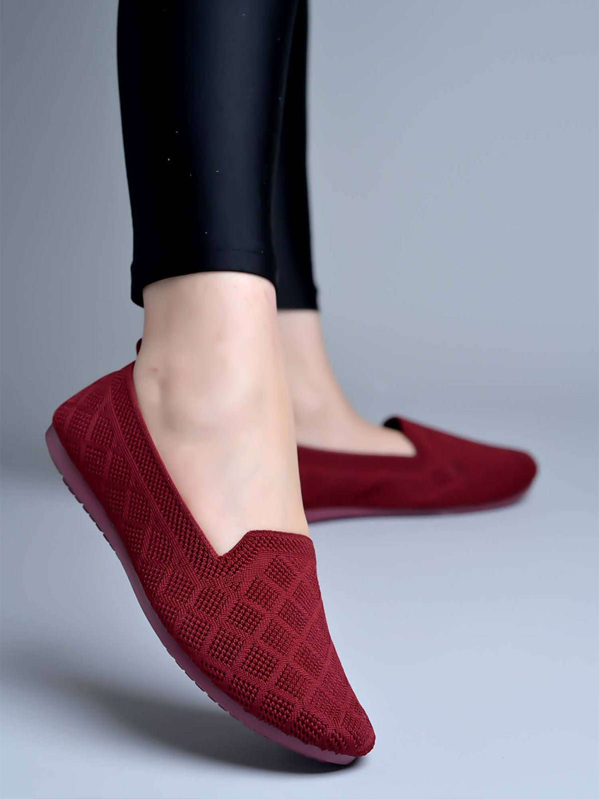 Comfortable Stylish Black Ballerinas for Women | F61 - view 7