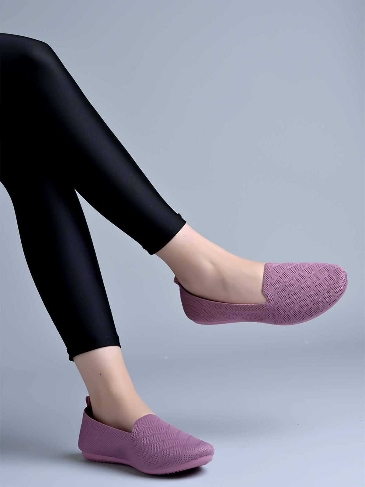 Comfortable Stylish Black Ballerinas for Women | F61 - view 11