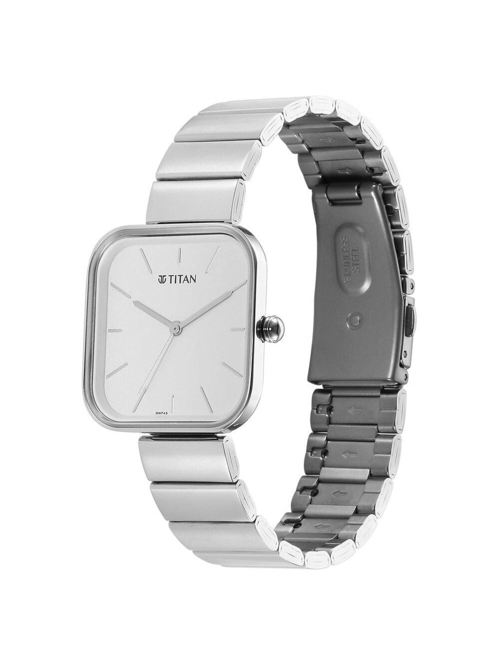 Purple Stackable Quartz Analog Black Dial Watch for Women with Bracelet | W92 - view 12