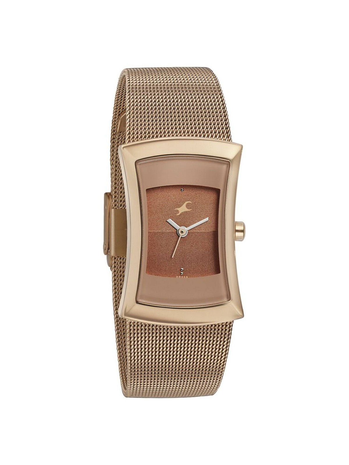 Pulse Quartz Analog Two Toned Dial Stainless Steel Strap Watch for Women | W92 - view 1