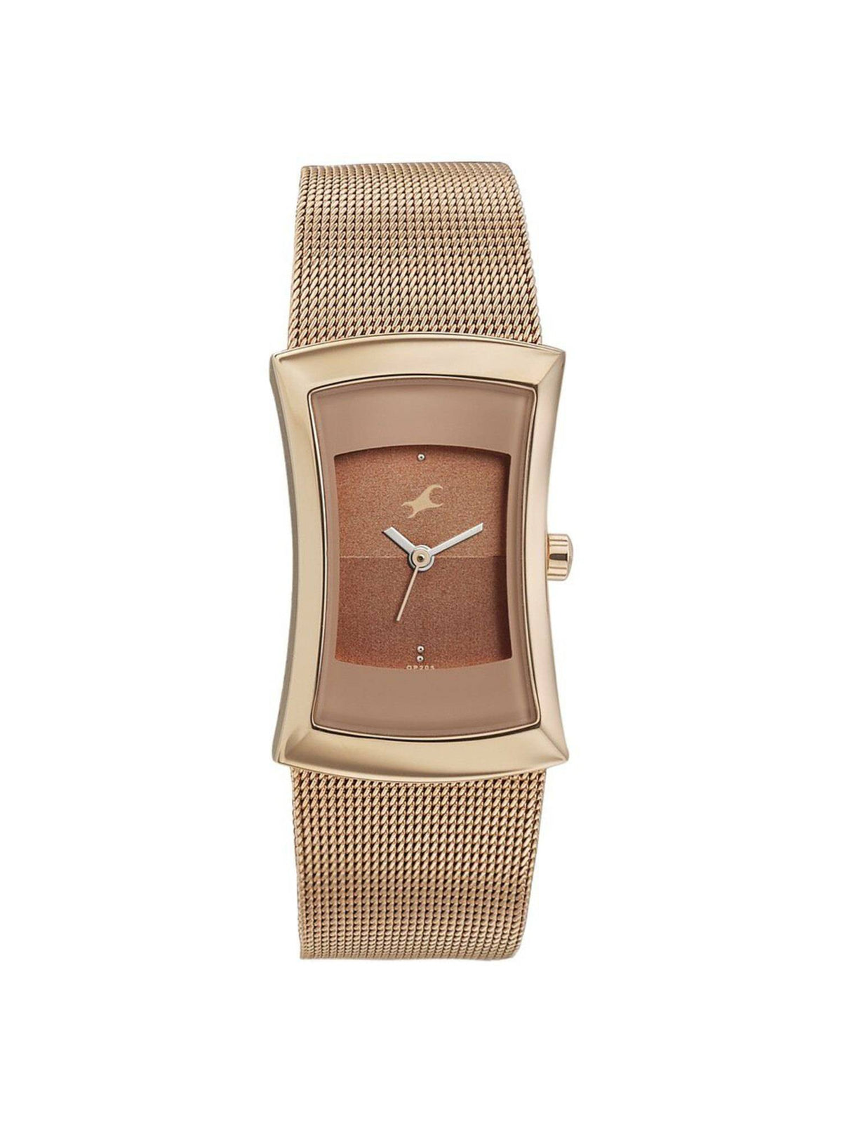 Pulse Quartz Analog Two Toned Dial Stainless Steel Strap Watch for Women | W92 - view 2