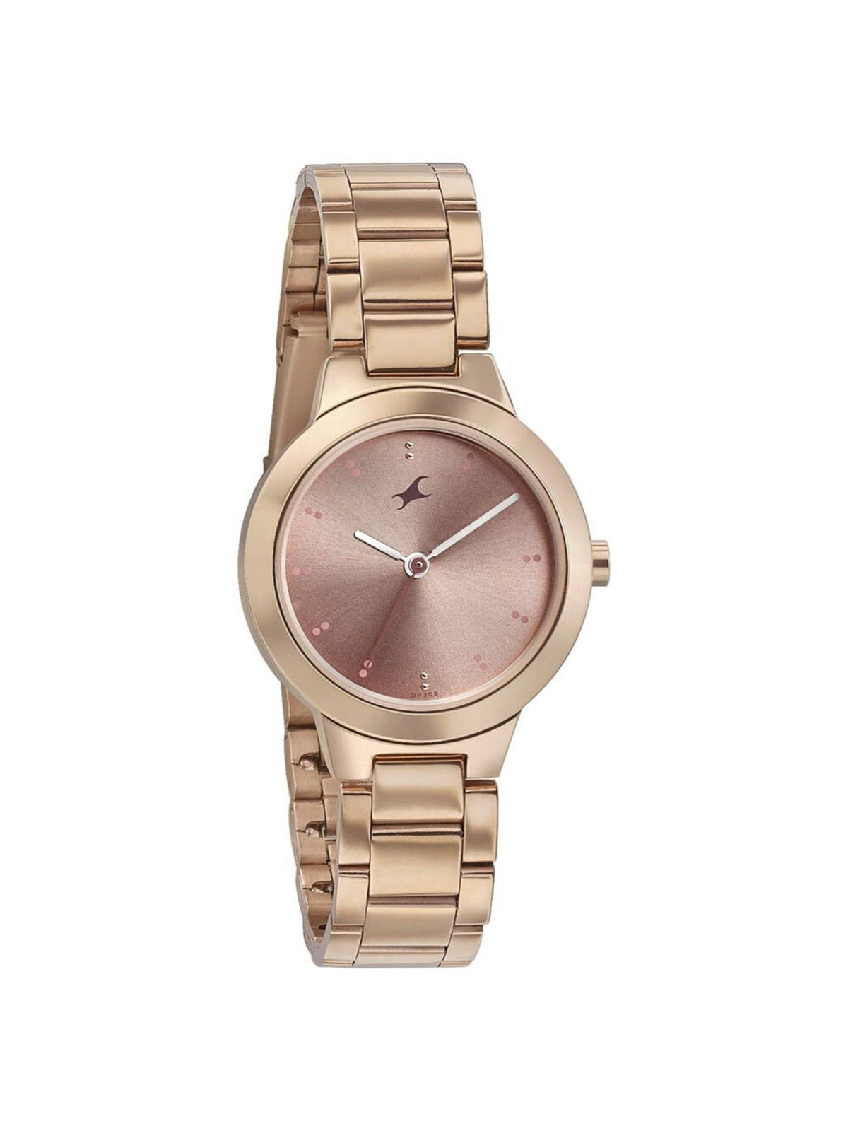 Pulse Quartz Analog Rose Gold Stainless Steel Strap Watch for Women | W92 - view 1