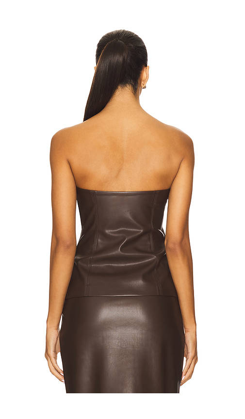 Faux Leather Tube Top | TT90 - view 4