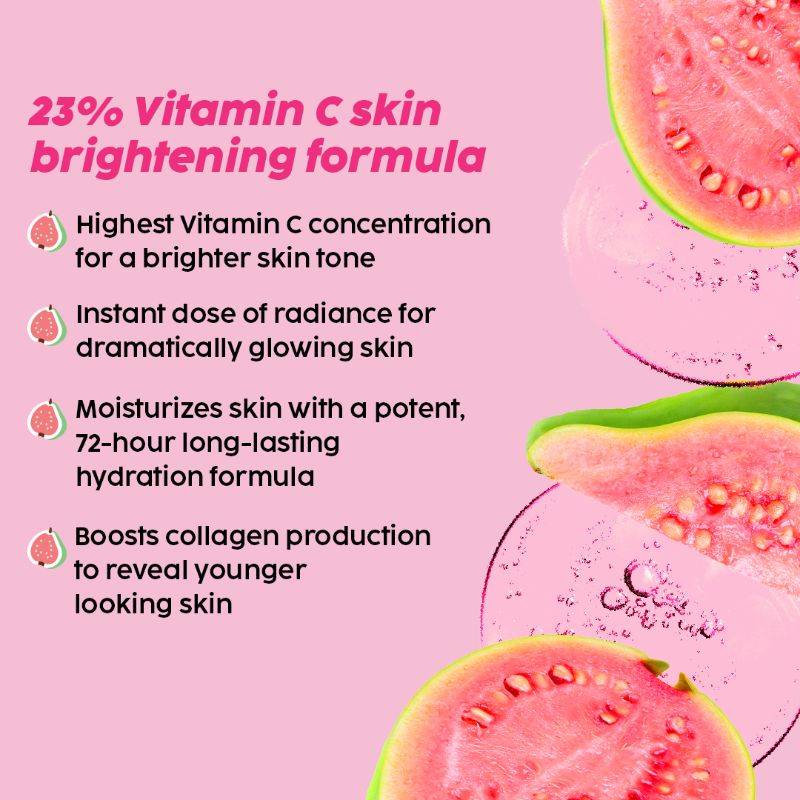 23% Vitamin C Guava Face Serum With Hyaluronic Acid & Pentavitin For Glowing Complexion | PL1 - view 5