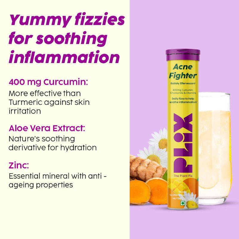 Acne Fighter 15 Effervescent Tablets And Jamun Face Serum Combo | PL1 - view 4