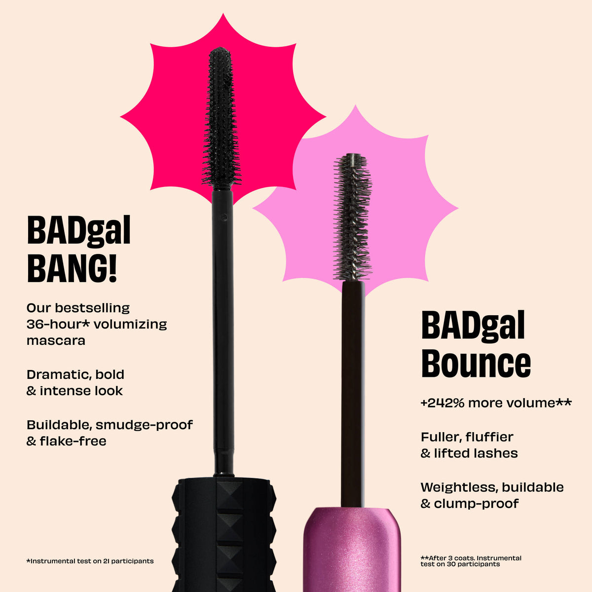 Badgal Bang! Bigger, Badder Volumizing Mascara - Electric Purple | E20 - view 7