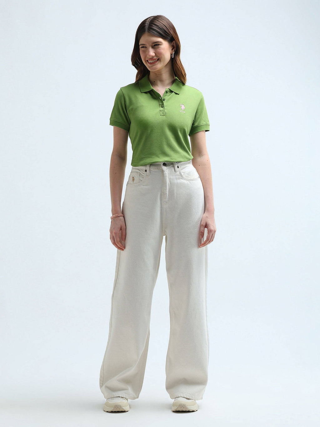 Solid Slim Polo T-shirt | PW43 - view 27