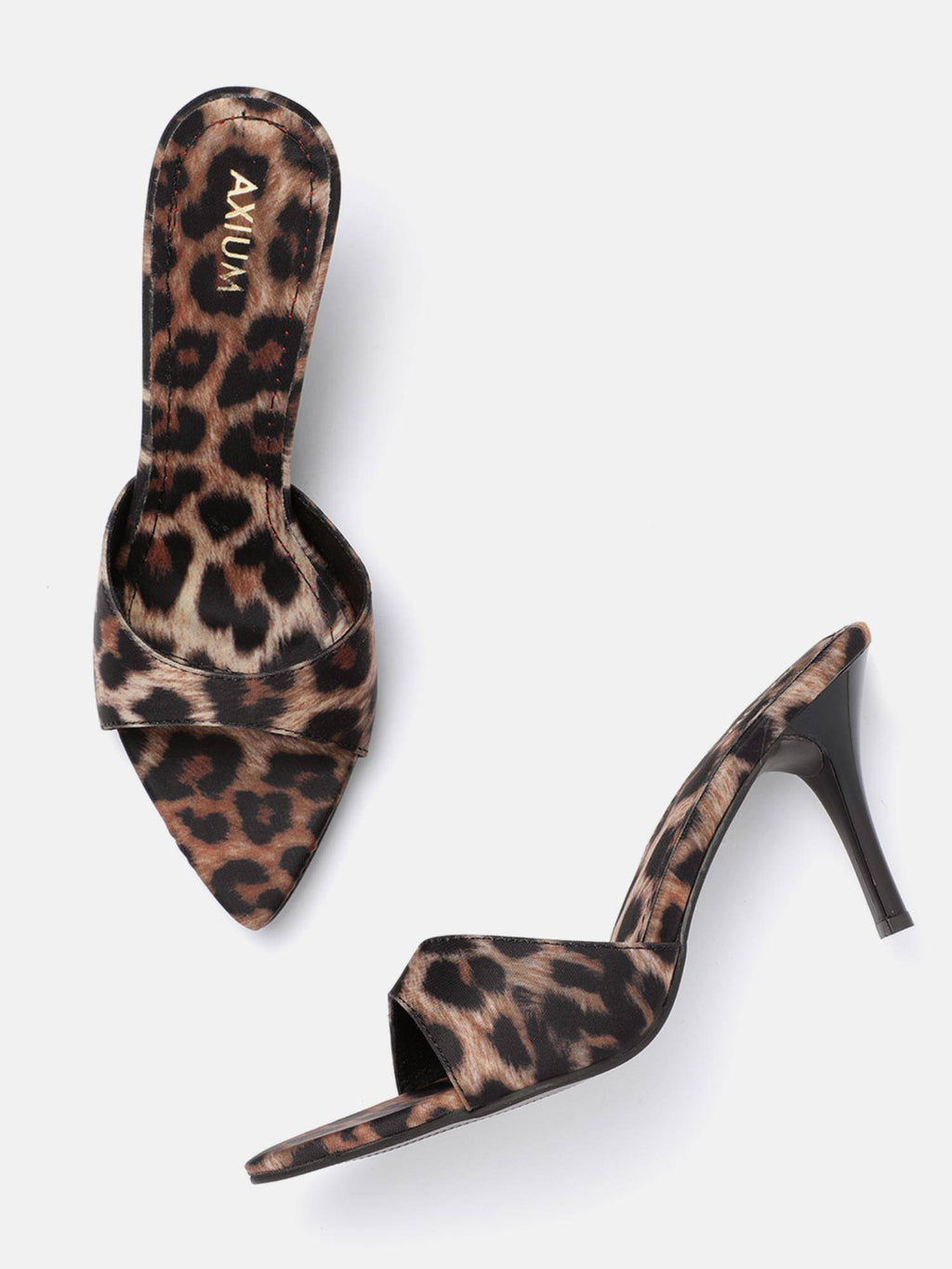 Women's Black Pointed Toe Stilettos | H78 - view 2