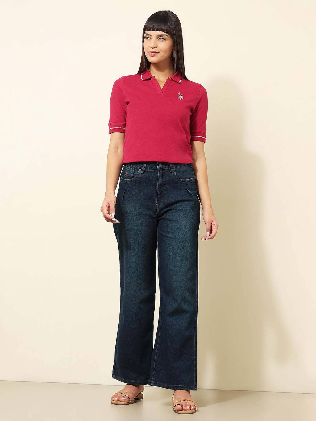 High Rise Wide Leg Jeans | WL90 - view 10