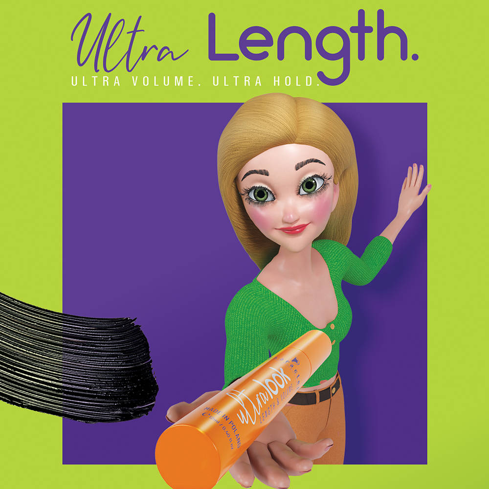 Ultra Look Length & Volume Mascara -CUV001 | E20 - view 2