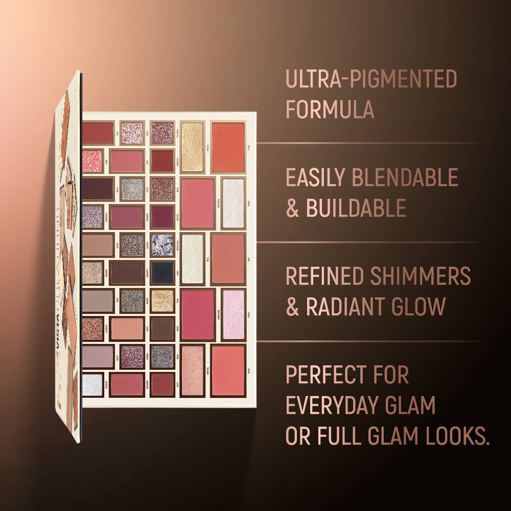Pro Vista 40 Color Eyeshadow Palette | E20 - view 4