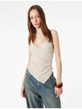 Halter Neck Top - Beige | HT67 - view 1