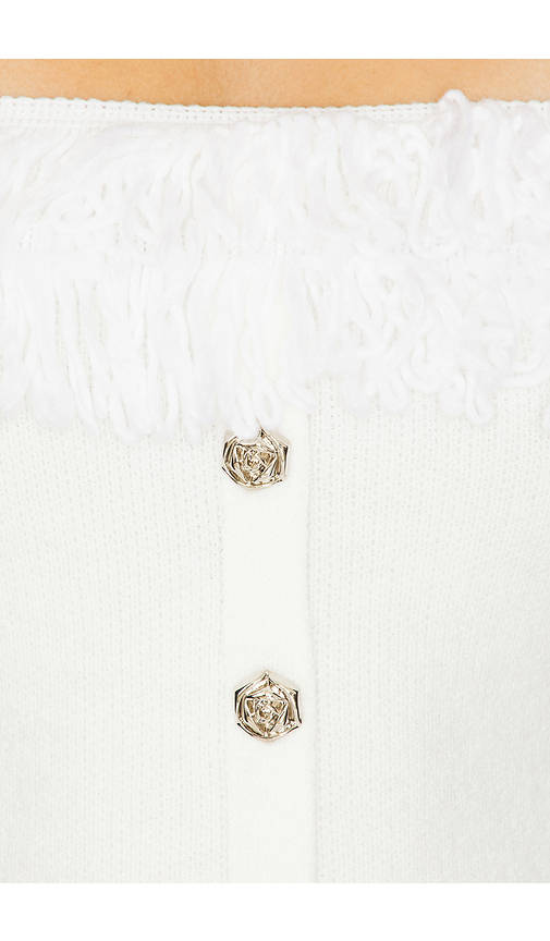 Rosie Ruffle Knit Tube Top | TT90 - view 5