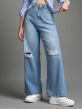 High Rise Wide Leg Jeans | WL90 - view 1