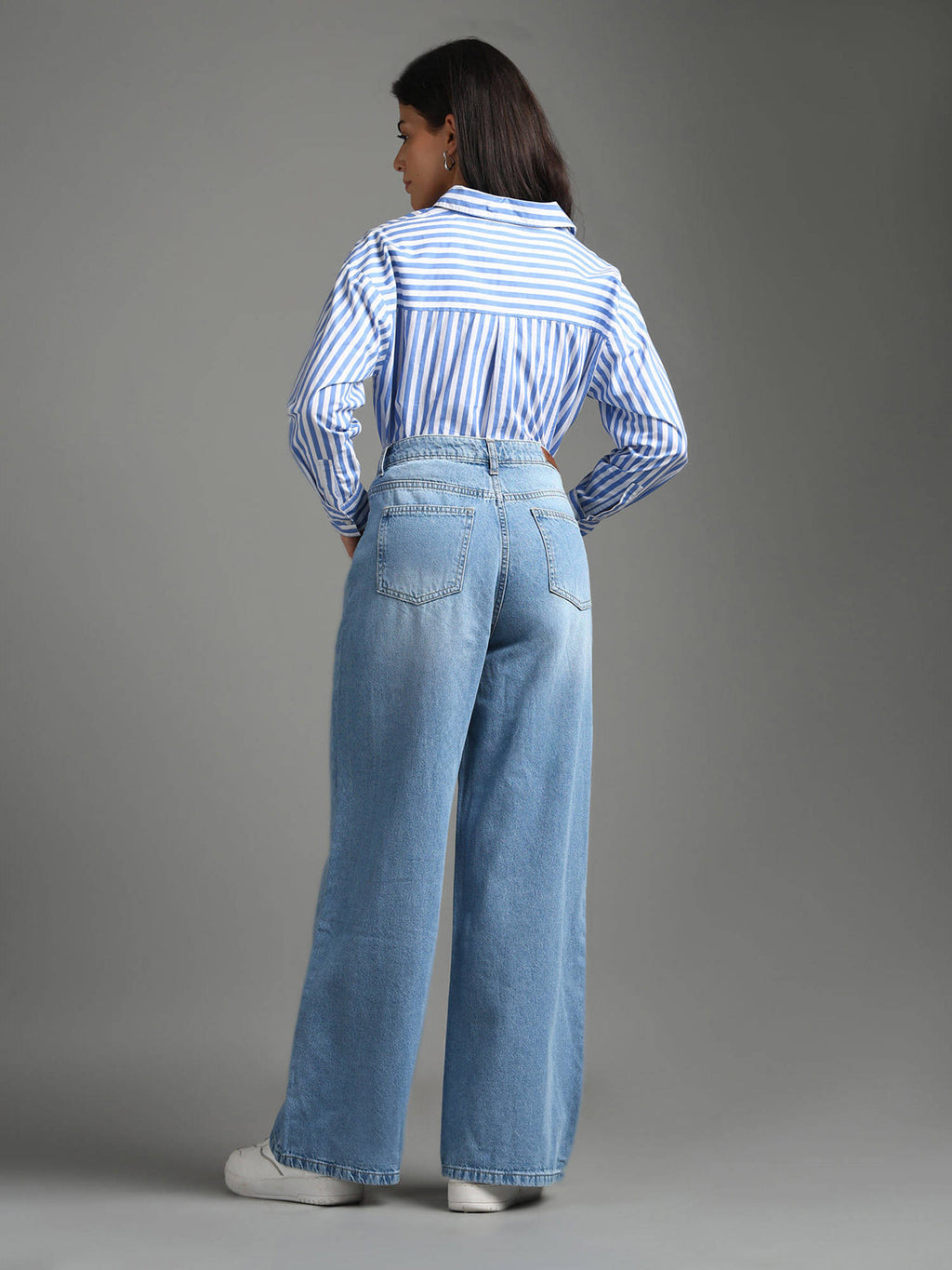 High Rise Wide Leg Jeans | WL90 - view 5