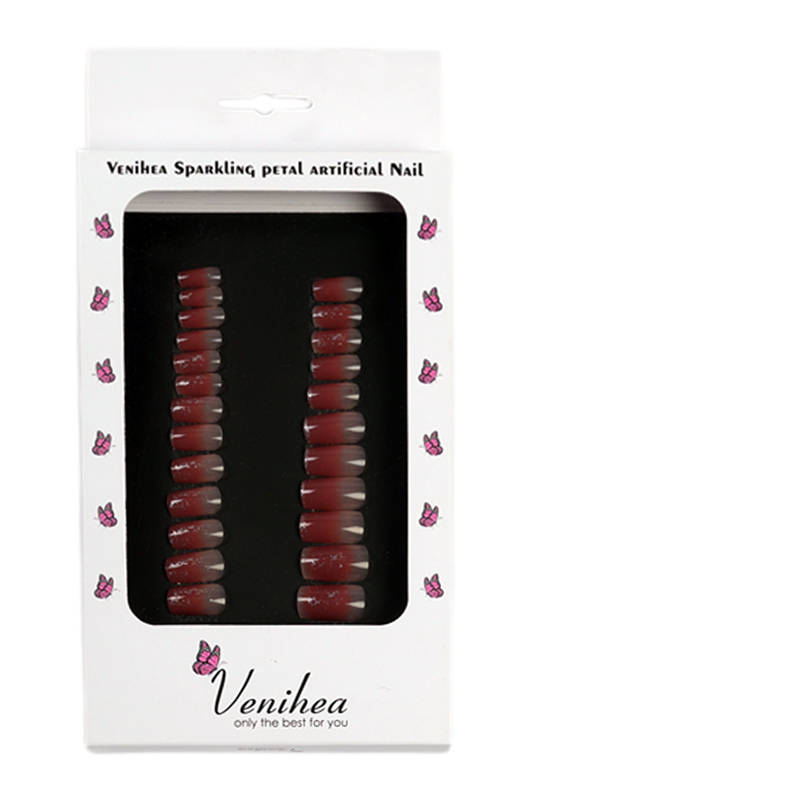 Sparkling Petal Artificial Nail | T32 - view 2