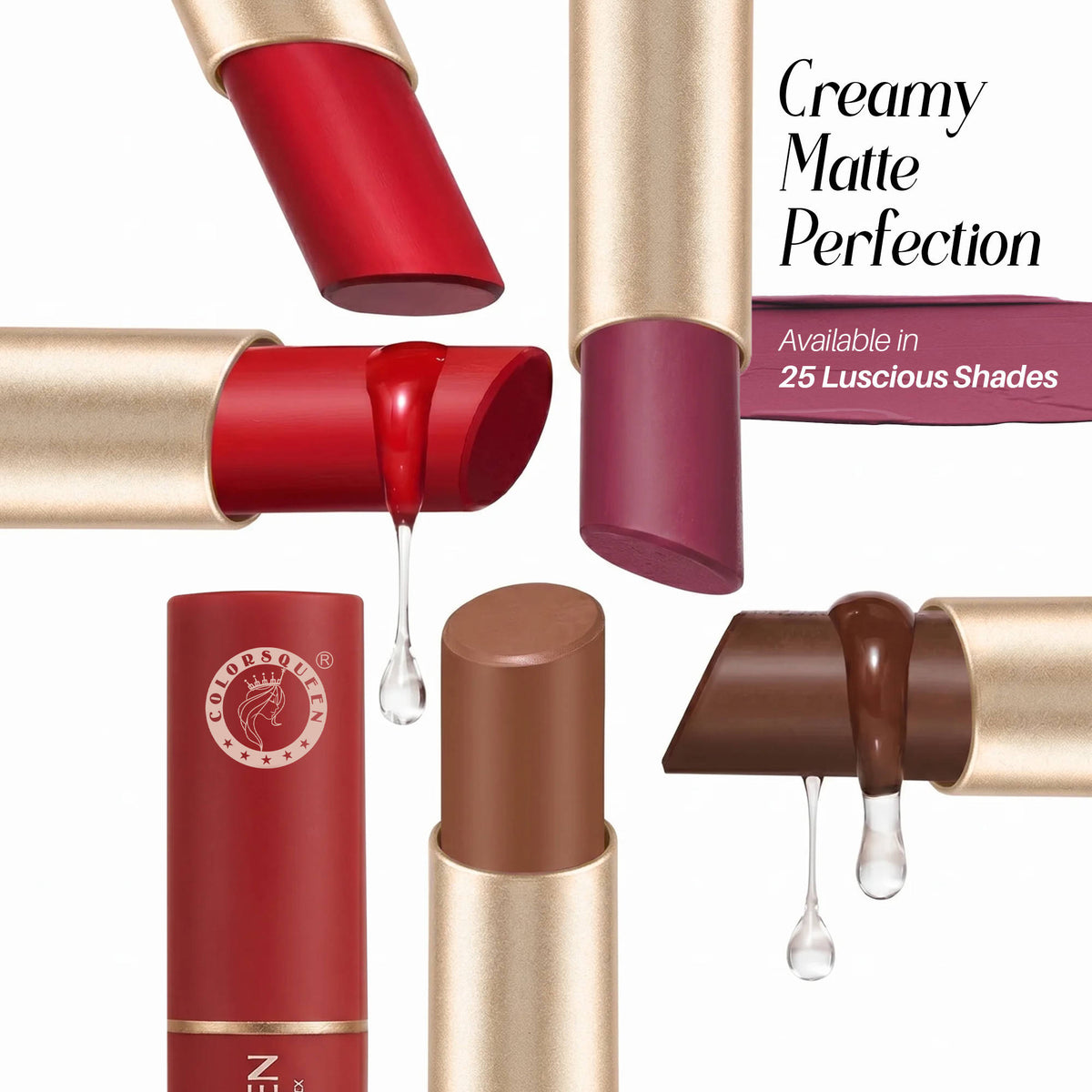 Luscious Lips Non Transfer Matte Lipstick | L12 - view 8