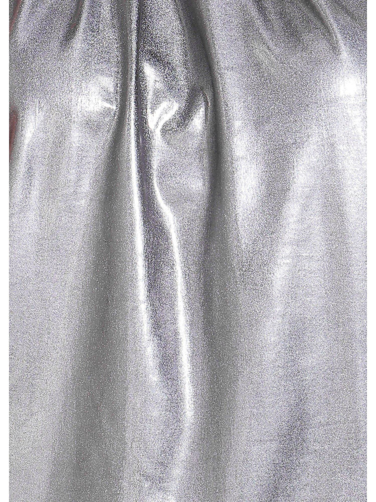 Women Silver Sleeveless Halter Neck Solid Top | HT67 - view 6
