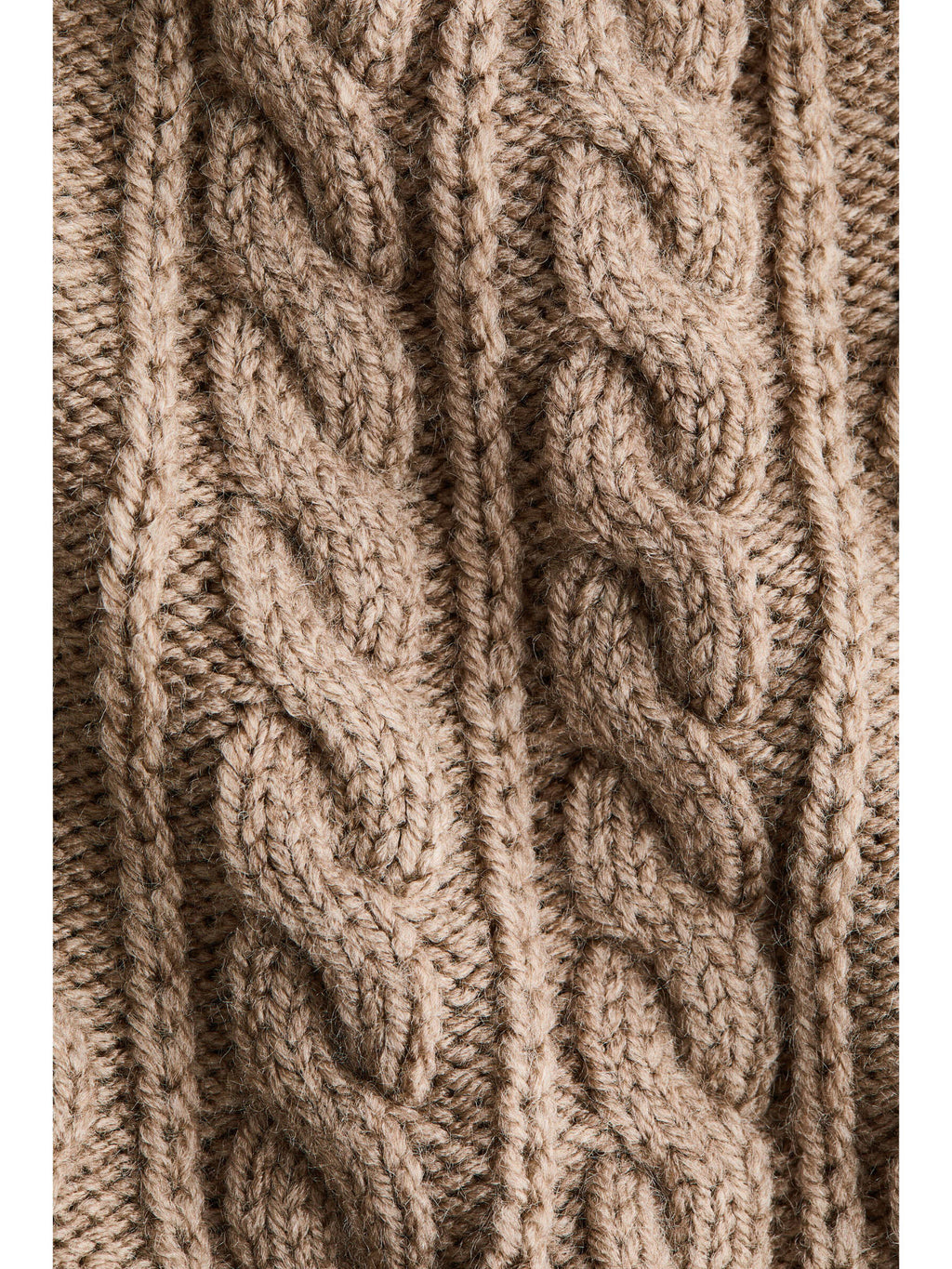 Women Beige Cable-Knit Tube Top | TT90 - view 5