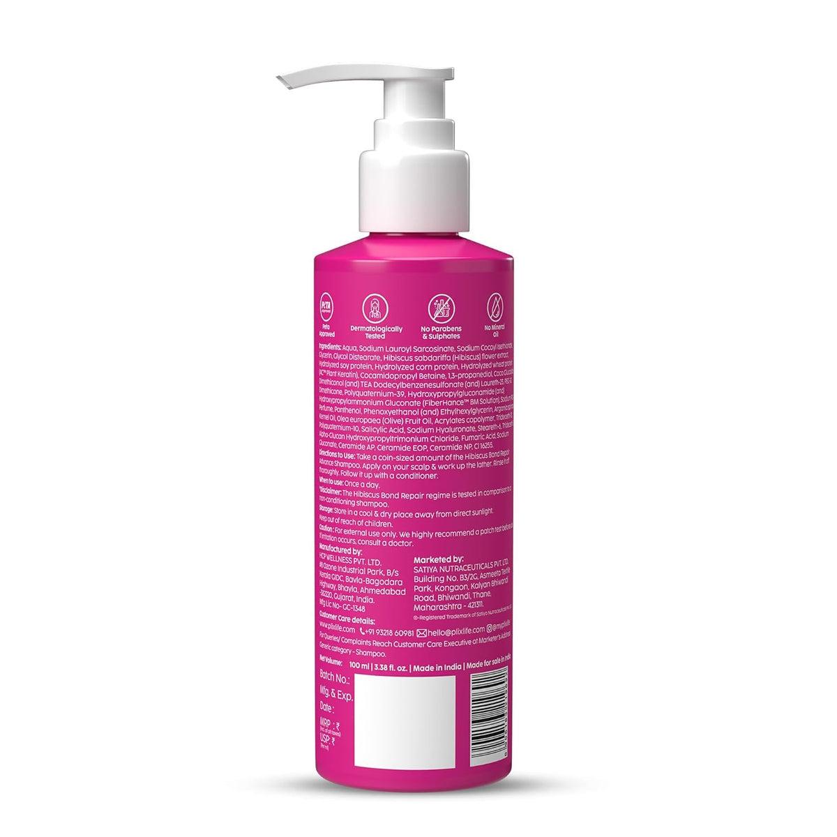 The Plant Fix Hibiscus Bond Repair Advanced Shampoo | PL1 - view 2