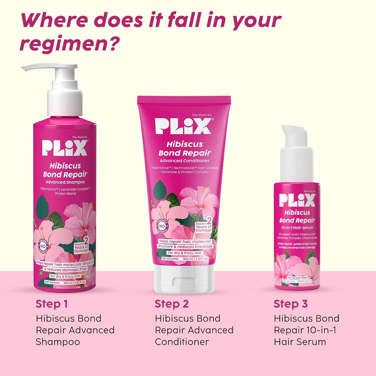 The Plant Fix Hibiscus Bond Repair Advanced Shampoo | PL1 - view 8